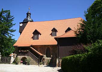 Die Traukirche von J. S. Bach in Dornheim